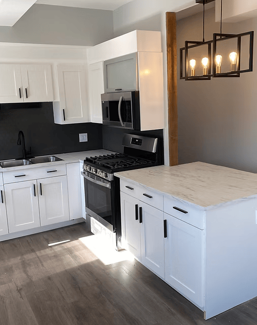 Completed renovation work in actual North Bay homes showcasing interior and exterior updates